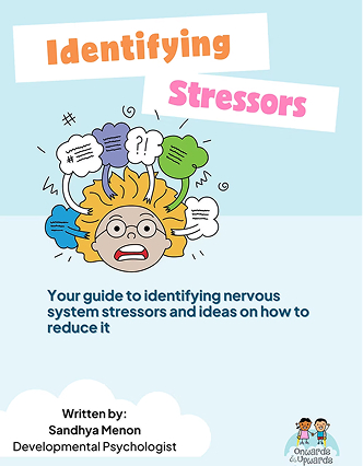 Identifying stressors: a person analyzing a list of potential stress sources on a notepad with a pen in hand.